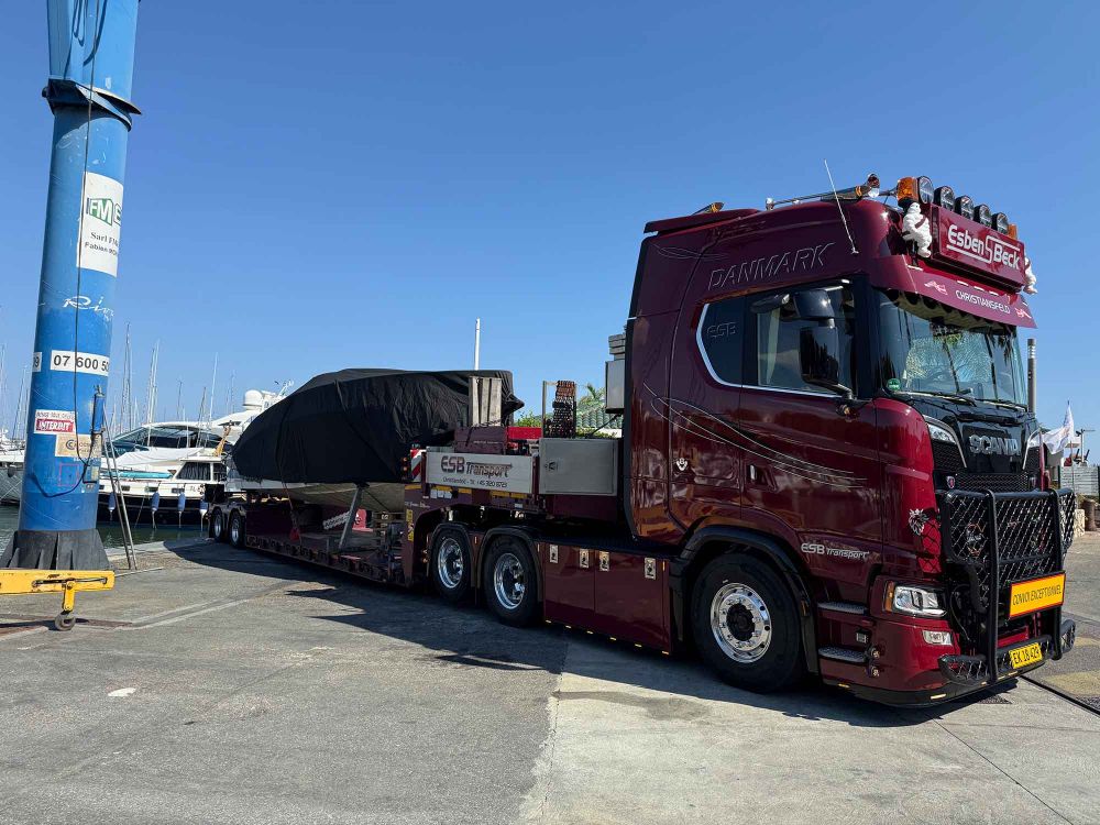 Bådtransport  sådan får du din båd sikkert fra a til b